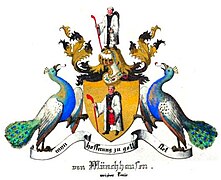 Wappen weiße Linie im Geschlechts- und Wappenbuch des Königreichs Hannover und des Herzogthums Braunschweig