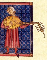 European lute player