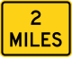 Next distance in miles