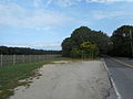 The former LIRR Manorville Branch diagonally across from the Long Island Game Farm.