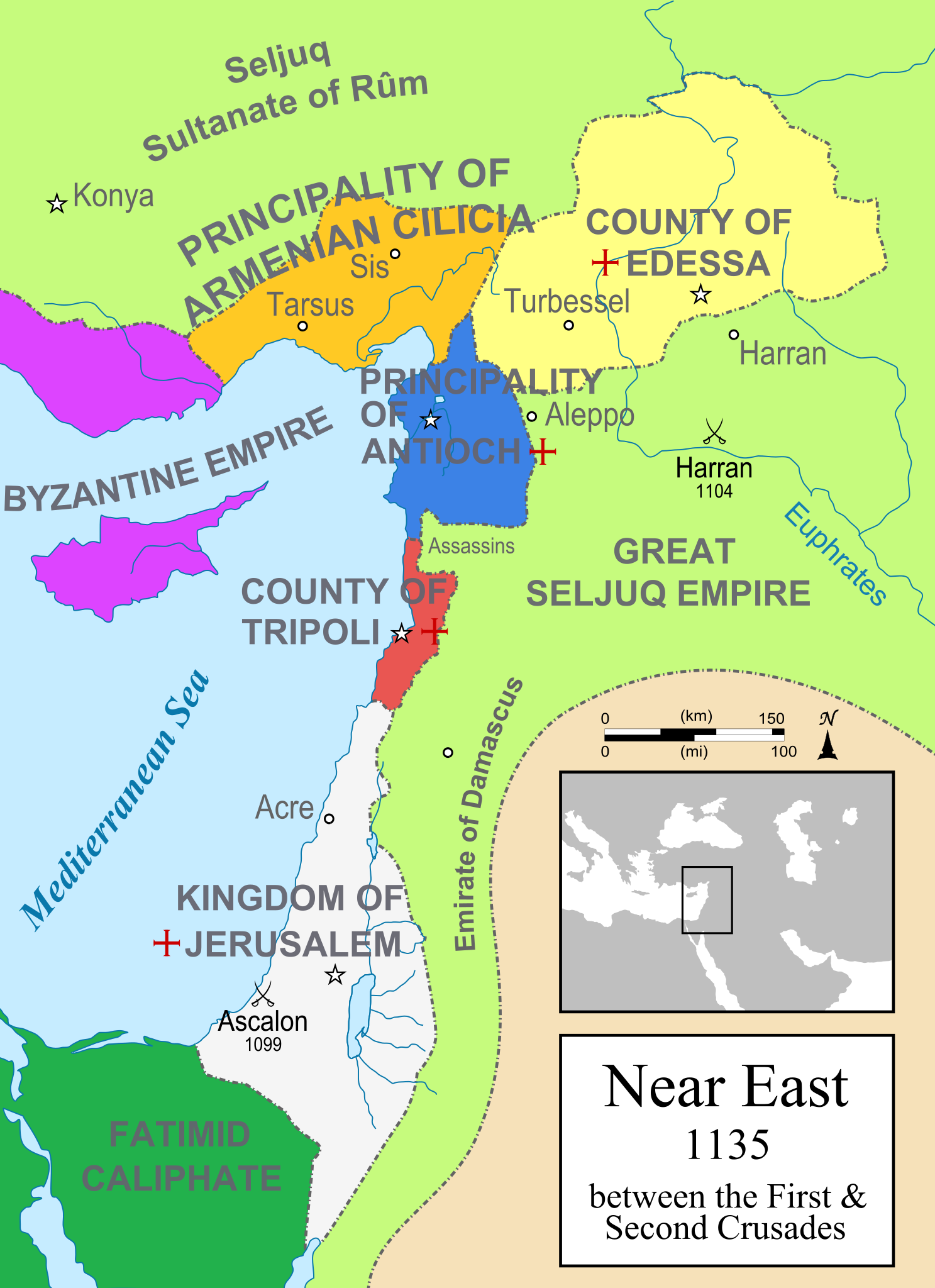 Crusader states - Wikipedia