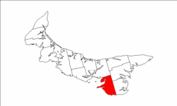 Map of Prince Edward Island highlighting St. John's Parish.png