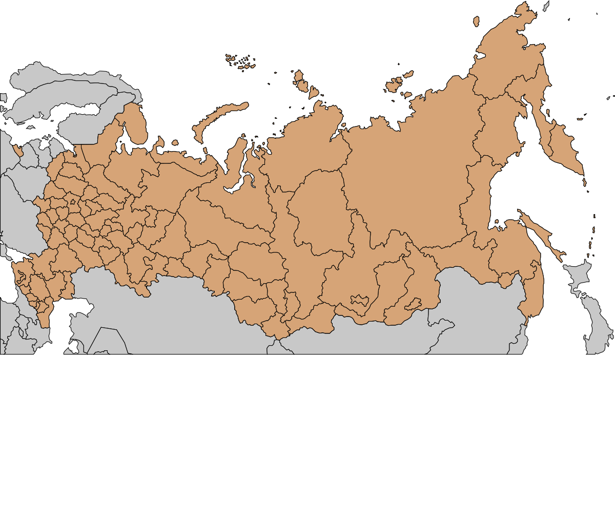 Границы автономных округов