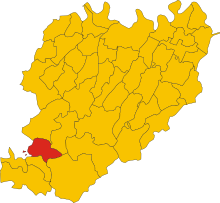 Localisation de Corte Brugnatella