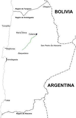 Mapa trasy 25 (Chile).svg