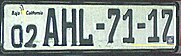 European-style license plates have become popular, as with this example of an unofficial remake of a Baja California plate. Unofficial plates, whilst technically illegal, are tolerated in practice. However, in most states the motorist can choose between Euro-style plates and the more common US-style plates. Mexican license plate Baja California euro 2004-2009.jpg