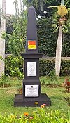 Memorial Pillar at Mauritius Mauritius Mullivaikkaal pillar.jpg