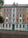 Apartment building in closed development