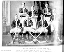 Melburnians IHC 1910 - Champions Melburnians Ice Hockey Club 1910.png