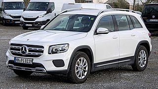 <span class="mw-page-title-main">Mercedes-Benz GLB</span> German small SUV (from 2019)