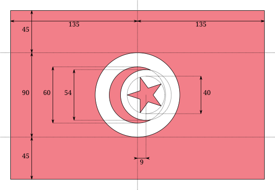 チュニジアの国旗 Wikiwand