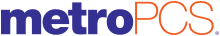 MetroPCS logo from January 2002, until its rebrand in 2018. MetroPCS logo.svg