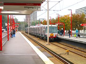 Illustrasjonsbilde av artikkelen Hesseplaats (Rotterdam metro)