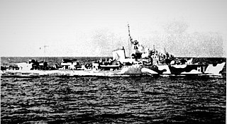 Italian destroyer <i>Mitragliere</i> Destroyer of the Regia Marina