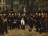 А.А. Монфор. Прощання Наполеона з Імператорською гвардією… (картина XIX ст.)
