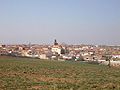 Panorámica de Morales desde el Camino del Balcón, que comunica el pueblo con Pontejos.