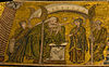 Mosaici del battistero, maria e gesu 07 Presentazione di Gesu al tempio.jpg