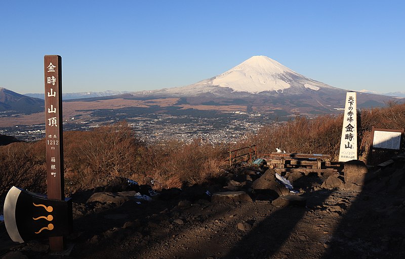 File:Mount Fuji from Mount Kintoki.jpg