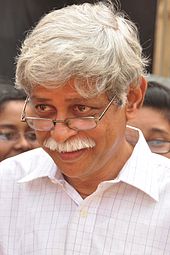 Muhammed Zafar Iqbal, 2013 Muhammed Zafar Iqbal at Borno Mela, Dhanmondi.JPG