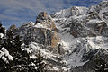 * Nomination Western aspect of Sella Group Dolomites--Moroder 18:58, 13 January 2012 (UTC) * Promotion Good quality and nice, typical landscape for the region. --NorbertNagel 20:44, 13 January 2012 (UTC)