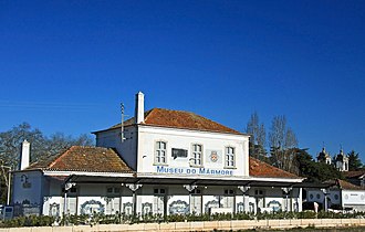 Edifício da estação de Vila Viçosa, em 2013