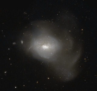<span class="mw-page-title-main">NGC 3597</span> Galaxy in the constellation Crater