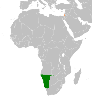 <span class="mw-page-title-main">Namibia–Palestine relations</span> Bilateral relations