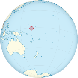 Map of Nauru