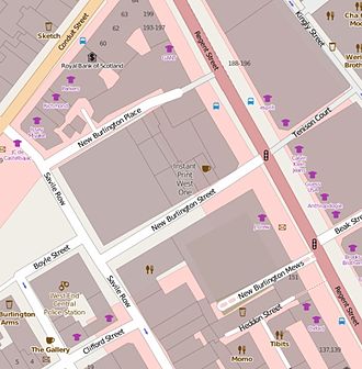 Immediate vicinity of New Burlington Street New Burlington Street, London.jpg