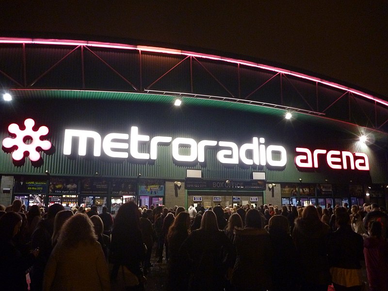 File:Newcastle Townscape Approaching The Metro Radio Arena (geograph 3344915).jpg