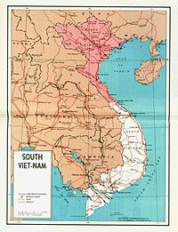 Vietnã do Norte e do Sul de 1954 a 1975.