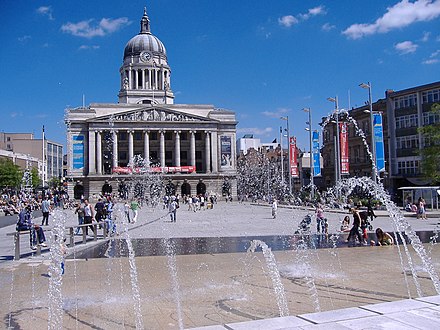 Nottingham's Council House & Old Market Square