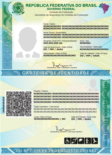 Cédula de identidad (Brasil)