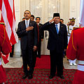 Thumbnail for File:Obama and Susilo Bambang Yudhoyono in arrival ceremony cropped.jpg