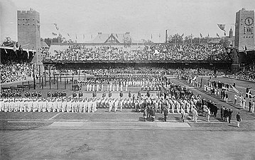 Öppningsceremonin vid de olympiska sommarspelen 1912