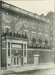 The facade as seen in 1913 Our theatres to-day and yesterday (1913) (14786378023).jpg