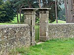 Outer gates and wall