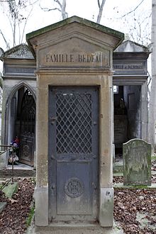 Père-Lachaise - Division 12 - Bedeau 02.jpg