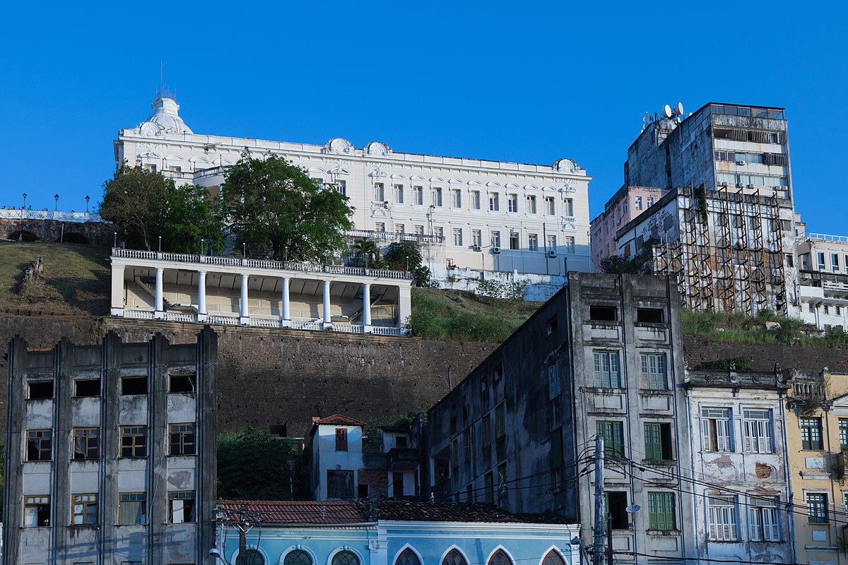 View from the balcony of Rio Branco Palace, Salvador de Bahia