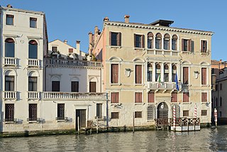 Palazzo Gussoni Grimani Della Vida building in Cannaregio, Italy