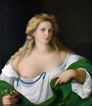 A Blonde Woman (Flora) Palma il Vecchio - A Blonde Woman.jpg