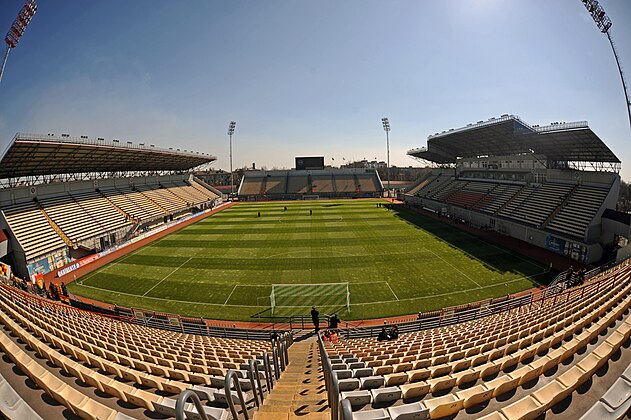 Futbalostadio "Slavutin-Arena".