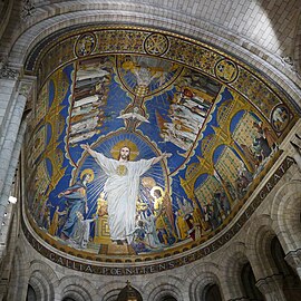 Basilique du Sacré-Cœur de Montmartre, Paris.