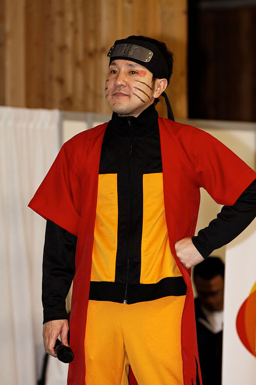 In order to promote games from the series, CyberConnect2 CEO Hiroshi Matsuyama cosplayed as Naruto Uzumaki.