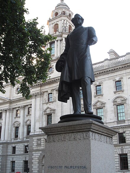 Lord Palmerston, then British Foreign Secretary, evicted some 2,000 of his tenants.