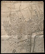 Part of a map of the City of Westminster and the immediate e Wellcome V0012879.jpg