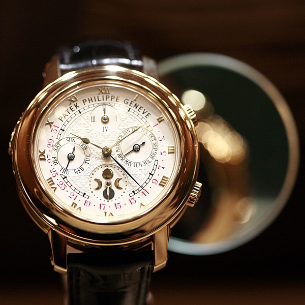 The invention of affordable quartz watches caused mechanical watches to become primarily luxury goods.