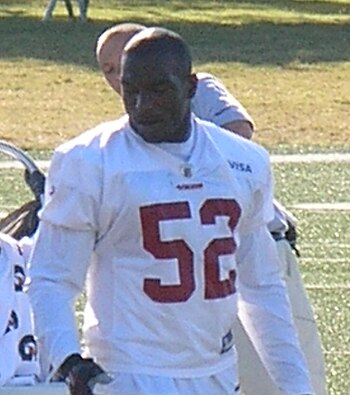 San Francisco 49ers linebacker Patrick Willis ...