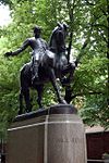 Staty av Paul Revere Boston.