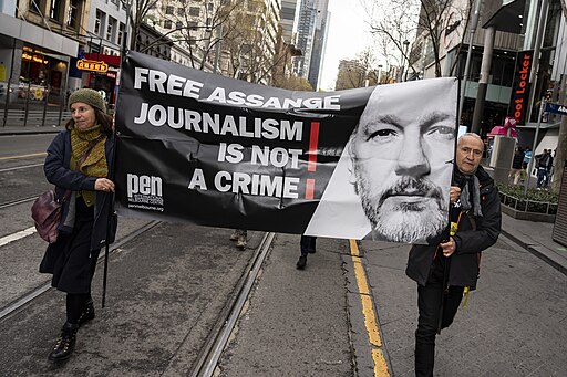 Peace Day Rally Truth Not War - Free Julian Assange (52368324228)